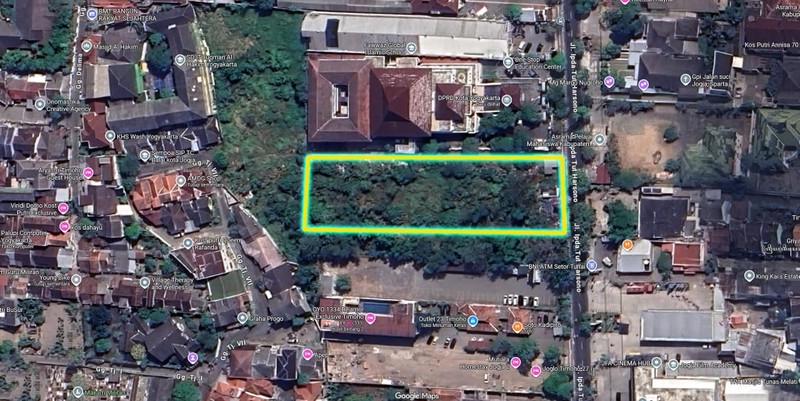 Dijual Tanah Pekarangan Strategis di Lokasi Prime , Cocok untuk Hotel, Kantor, atau Hunian Mewah Umbulharjo, Yogyakarta