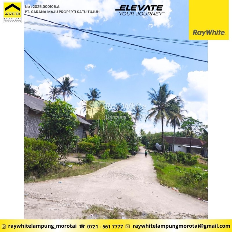 Tanah dijual lokasi Natar dekat akses Tol Natar 