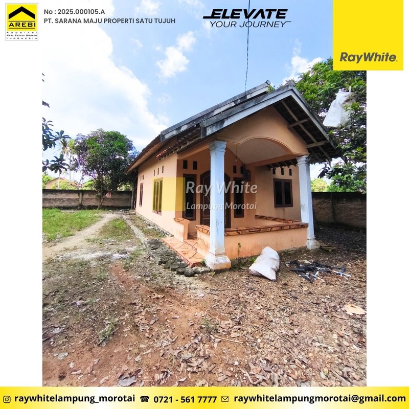 Tanah dijual lokasi Natar dekat akses Tol Natar 