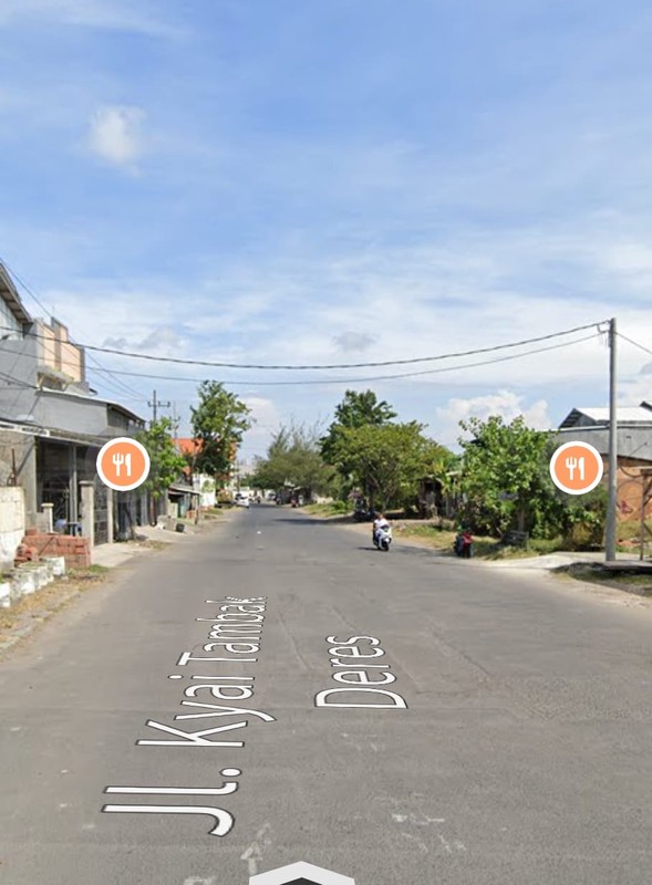 Dijual cepat tanah di jl. raya kyai tambak deres surabaya