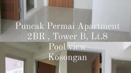 Jual Unit Apartemen Puncak Permai Tower B View Pool Surabaya Barat