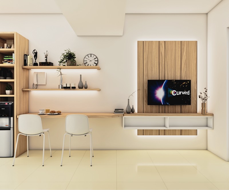 Apartemen Sherwood Residence 1 kamar 61 m2 view pool