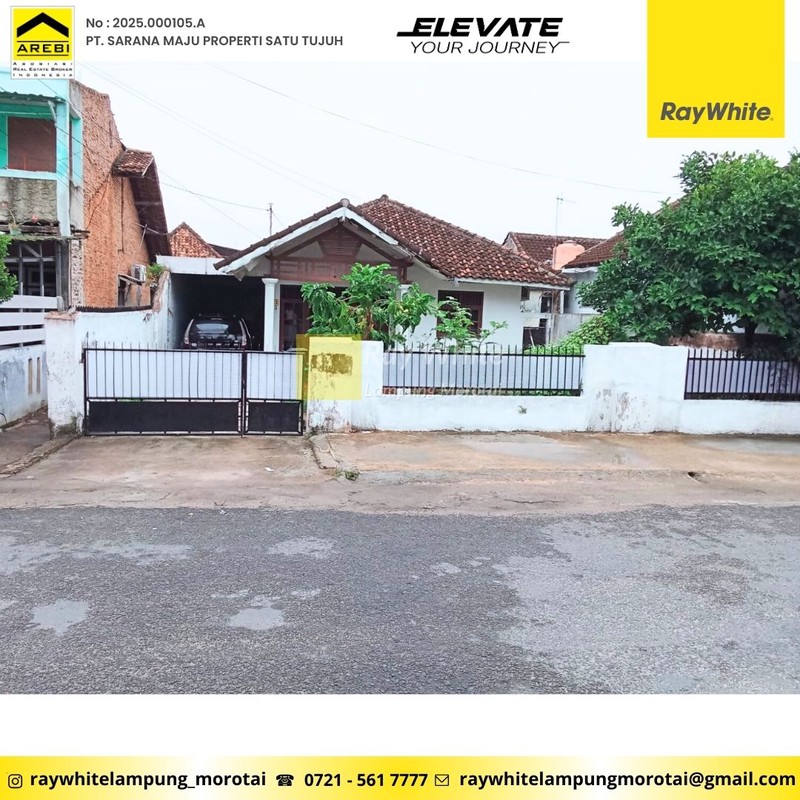 Dijual Rumah Yang Berlokasi di JL. KH. Mas Mansyur, Rawa Laut, Kota Bandar Lampung