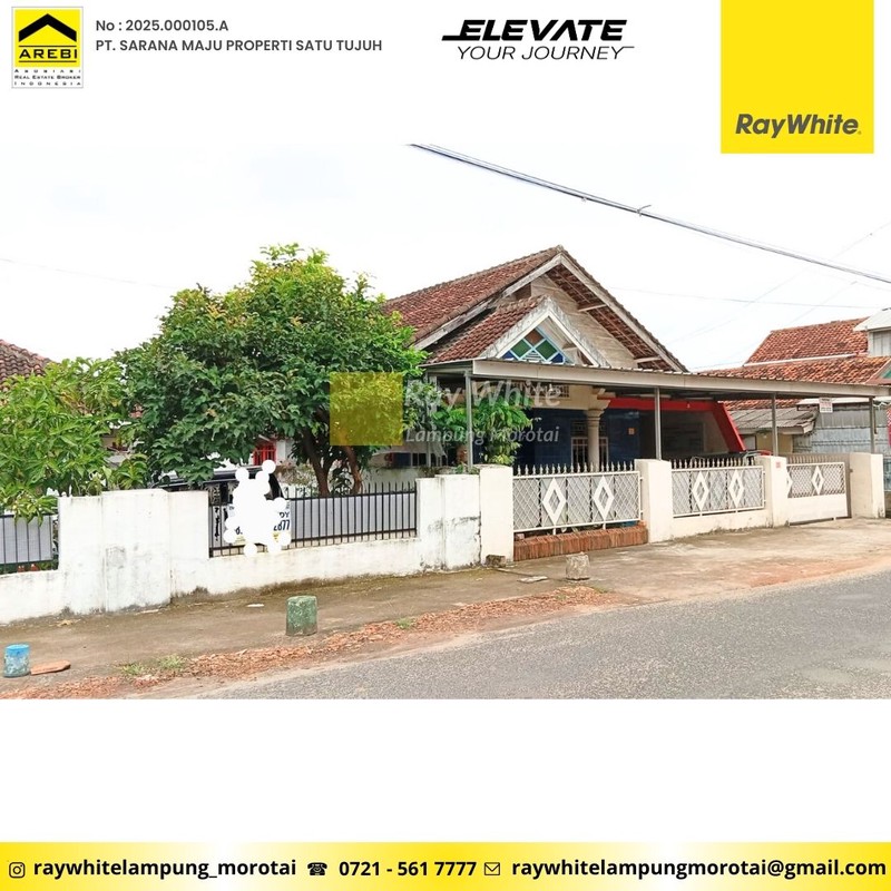 Dijual Rumah Yang Berlokasi di JL. KH. Mas Mansyur, Rawa Laut, Kota Bandar Lampung