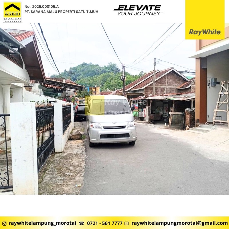 Disewakan Rumah 2 Lantai - berlokasi di JL. Tamin, Sukajawa, Tanjung Karang Barat, Bandar Lampung