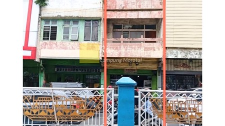 Dijual Ruko 3 Lantai Berlokasi di Pusat Kota ( Pasar Tengah ) - JL. Raden Intan, Kota Bandar Lampung