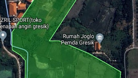 DIJUAL LAHAN KOMERSIAL LUAS 49.121 M2 LOKASI SANGAT SRATEGIS DEPAN ICON MALL GRESIK JAWA TIMUR