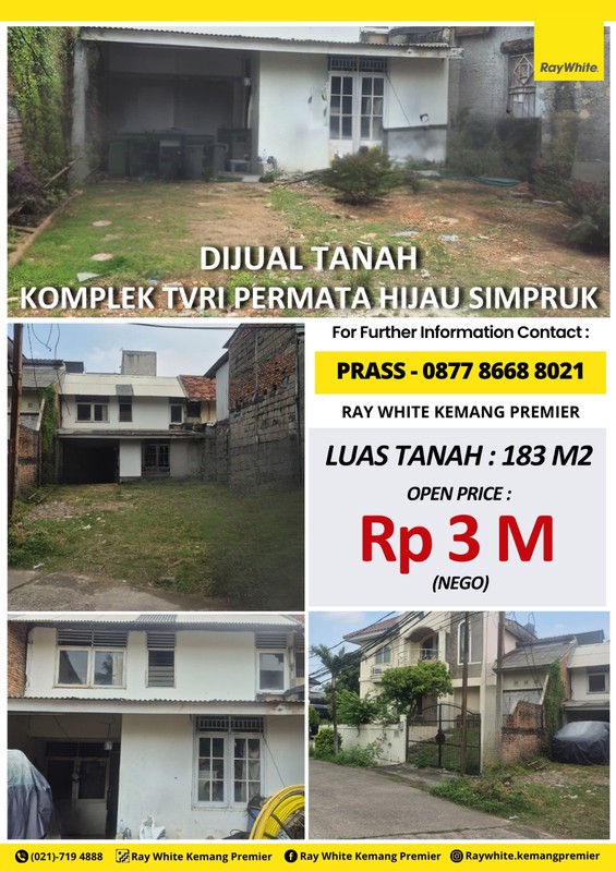 dijual cepat tanah 