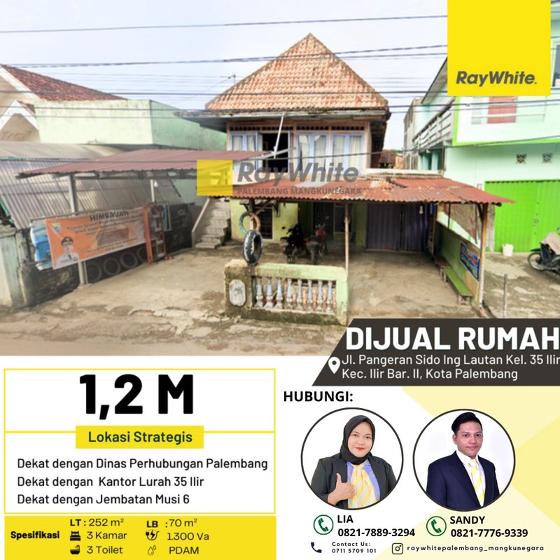 rumah jual palembang murah banget 