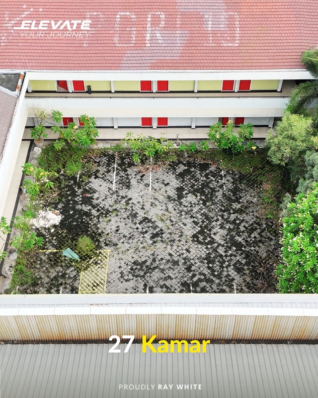 Dijual Bangunan Ex Hotel Strategis Murah di Medokan Semampir