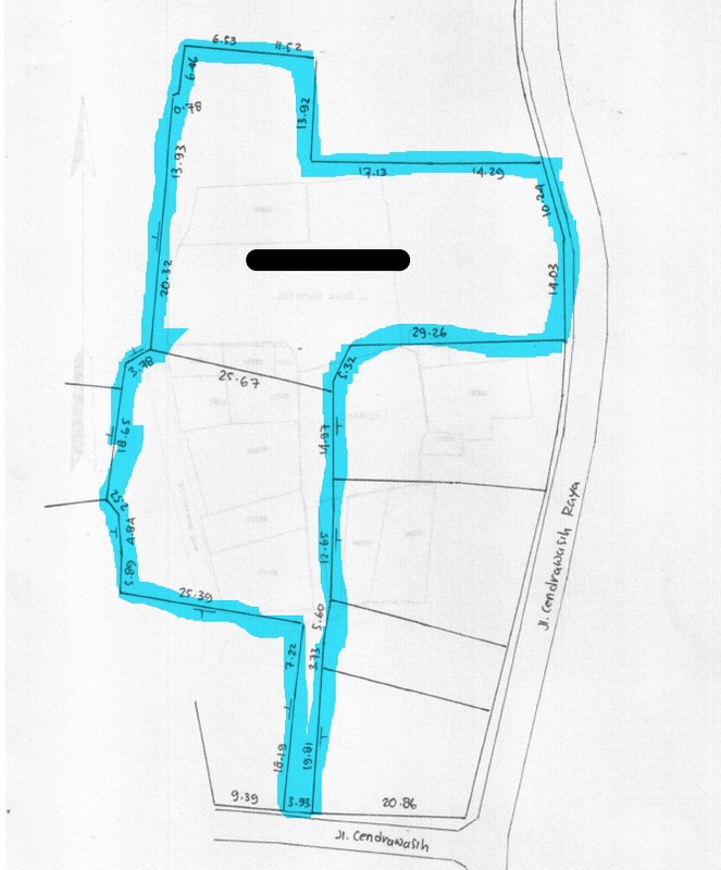 Jual Cepat! Kavling 2800m² Pinggir Jalan Ciputat - SHM, Hadap Timur, Lokasi Strategis