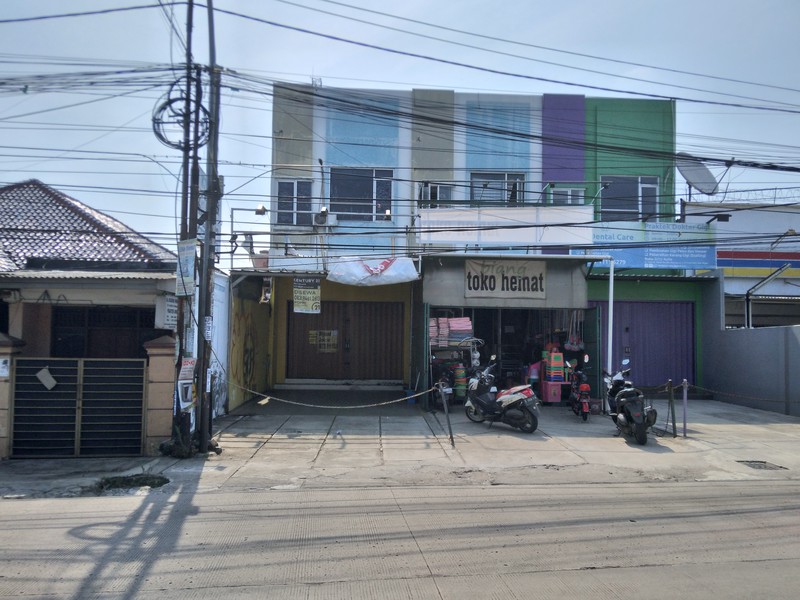 RUKO PINGGIR JALAN RAYA LASDA NASIR BOJONG KULUR DEKAT VILLA NUSA INDAH 3  COCOK UNTUK USAHA HARGA NEGO