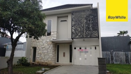 Dijual Rumah 2 lantai di The Mansion Pakuwon Indah Surabaya