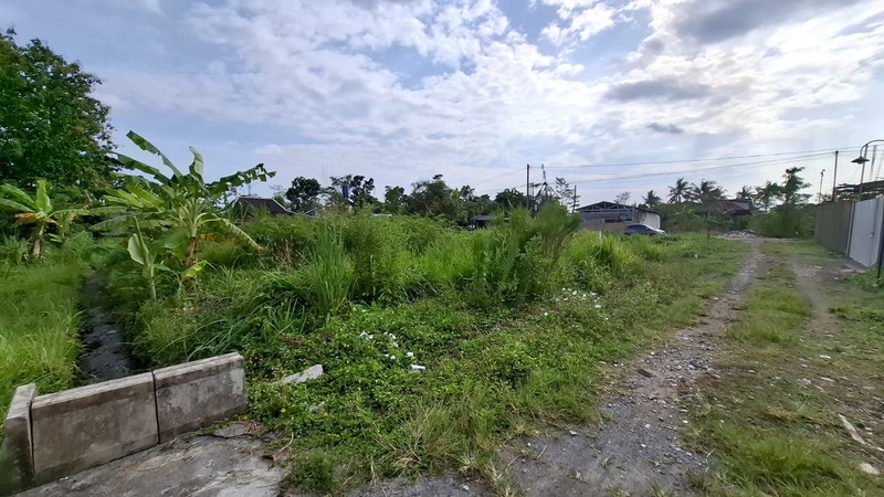 Tanah Luas 169 Meter Persegi Lokasi Strategis Dekat Kampus UII - Ngaglik Sleman 