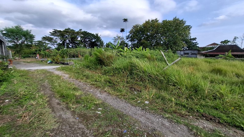 Tanah Luas 169 Meter Persegi Lokasi Strategis Dekat Kampus UII - Ngaglik Sleman 