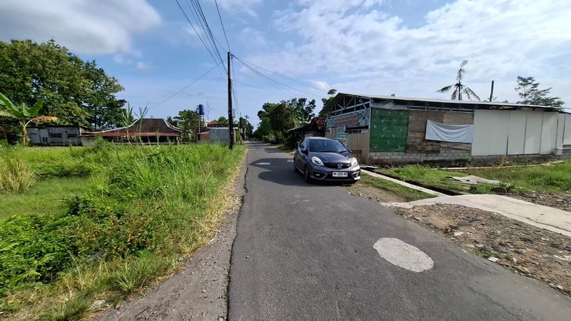 Tanah Luas 169 Meter Persegi Lokasi Strategis Dekat Kampus UII - Ngaglik Sleman 