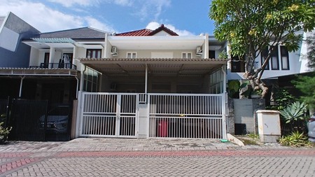 umah Dijual Citraland Utama Surabaya Barat Vila Sentra Raya 2 Lantai Dekat Gwalk JJ Lake SHM