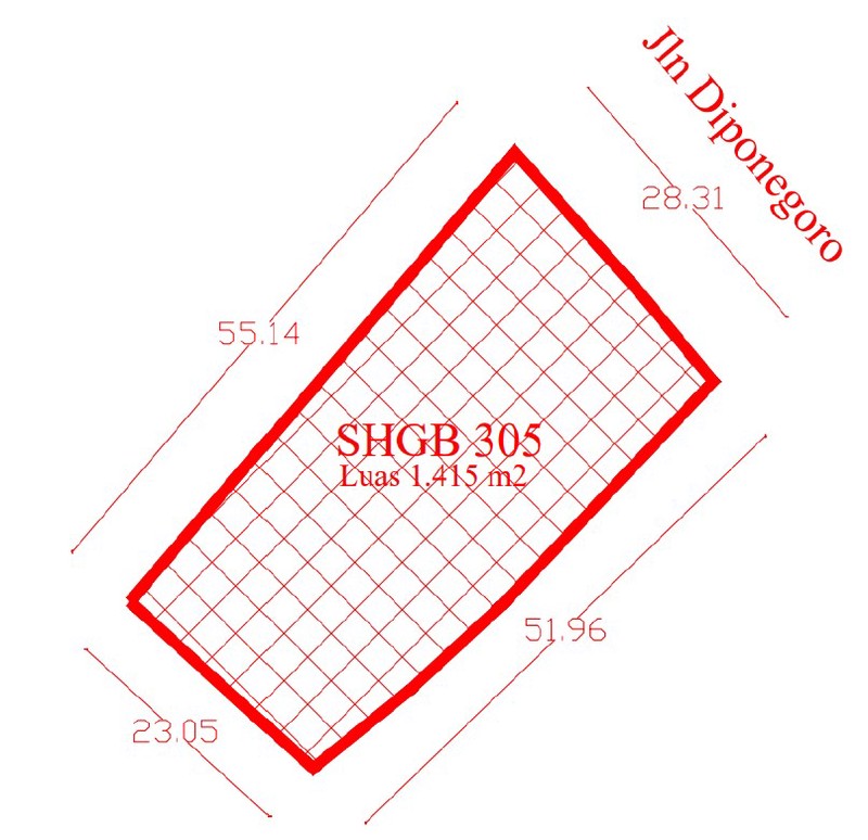 TANAH PREMIUM JL. DIPONEGORO SEMARANG - LOKASI ELIT, LANGKA & SIAP NAIK NILAI! #A/S