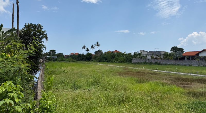 Land Leasehold In Great Location Buduk Canggu Bali