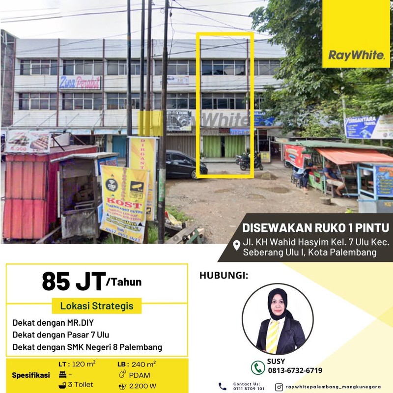 Ruko di sewakan 