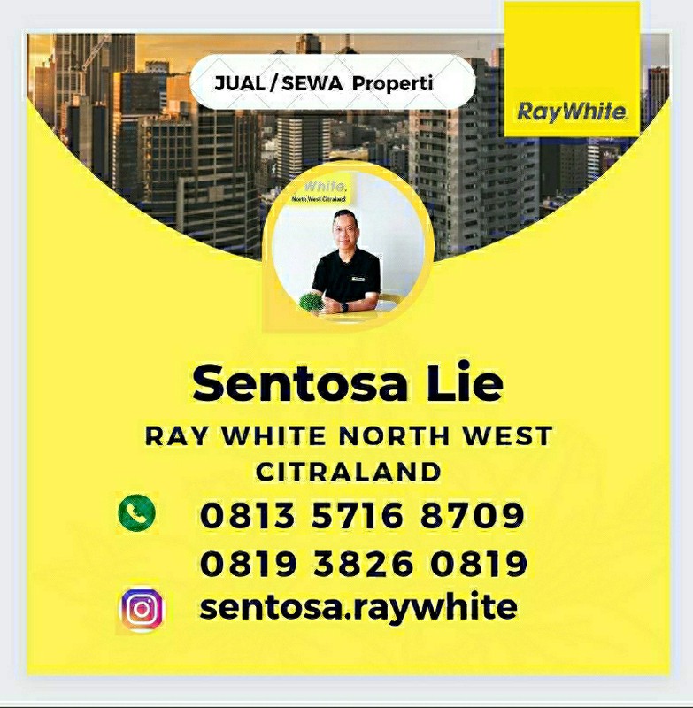 Disewakan Rumah North West Lake Citraland Surabaya - SPESIAL 2 Kamar Tidur  siap Huni