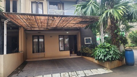 Di jual Rumah Cluster 2 Lantai di Jagakarsa akses strategis, aman, lingkungan hijau asri.