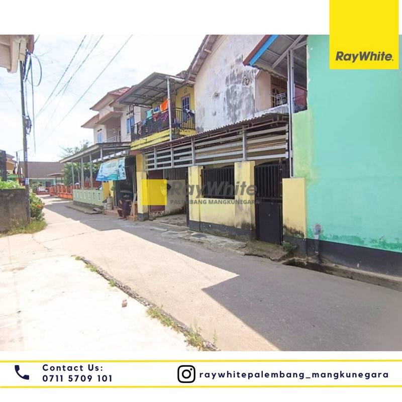 Disewakan Rumah Jl. May Zen Lr. Harapan II Kel. Sei Selayur, Kec. Kalidoni, Kota Palembang