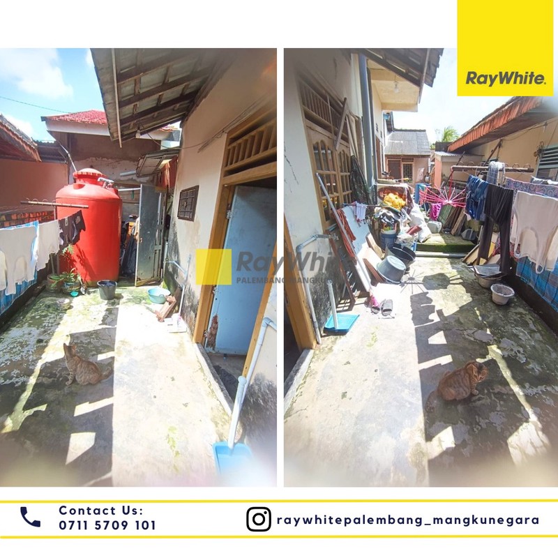 Disewakan Rumah Jl. May Zen Lr. Harapan II Kel. Sei Selayur, Kec. Kalidoni, Kota Palembang