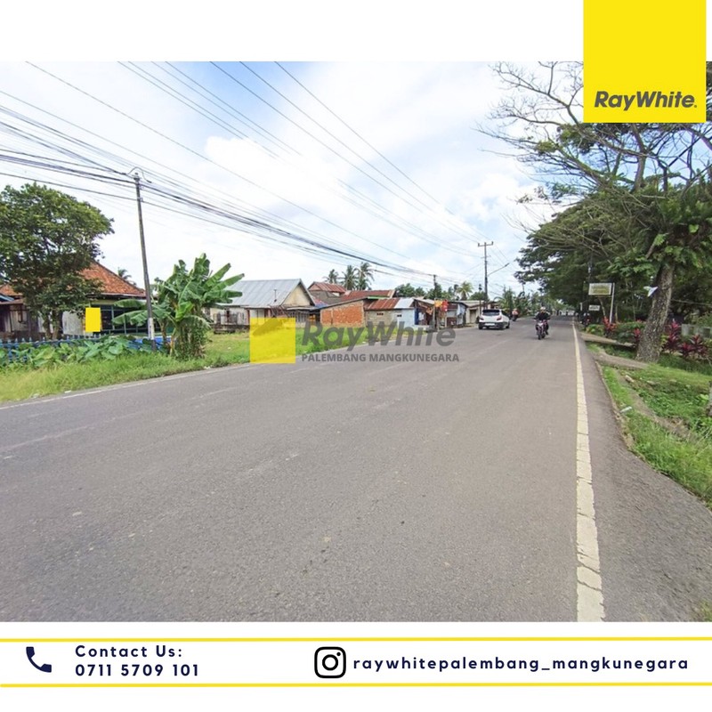 Dijual Tanah + Rumah di Jl. May Zen Lr. Jeruk Kel. Sei Lais Kec. Kalidoni, Kota Palembang