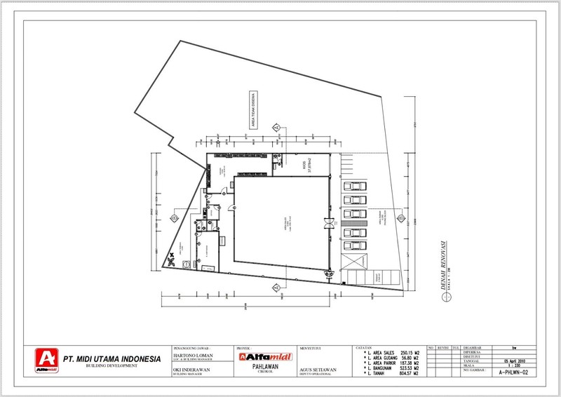 DIJUAL LAHAN & BANGUNAN STRATEGIS - EX MINIMARKET TERKENAL DI JALAN UTAMA REMPOA
