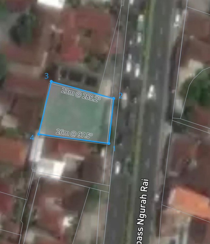 Prime Commercial Land For Sale- Bypass Jimbaran