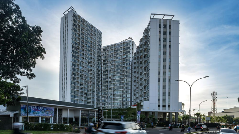 Apartemen Type Studio lokasi strategis dekat ST. Pondok Ranji, RS. Setia Mitra di Bintaro