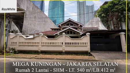 FOR SALE Murah Dibawah NJOP Rumah 2 Lantai Mega Kuningan Jakarta Selatan