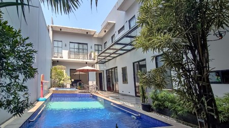 Modern Tropical Estate Lebak Bulus - Tanah 487m2 Private Pool & Akses Strategis Sudirman