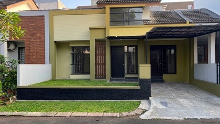 Modern Minimalist Mahagoni Park Bintaro - Tanah Luas 108m2 Strategis Dekat Tol & Stasiun