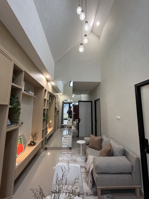 Hunian Modern baru ala Scandinavian. full furnish, di kec tajurhalang bogor. one gate sistem di lokasi strategis                                               deket tol jagorawi