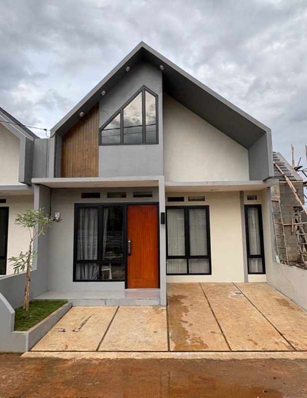 Hunian Modern baru ala Scandinavian. full furnish, di kec tajurhalang bogor. one gate sistem di lokasi strategis                                               deket tol jagorawi