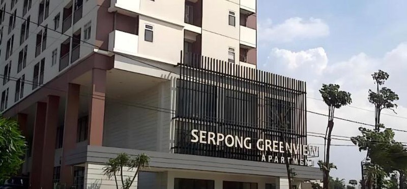 Dijual Cepat Apartement Green View, tipe studio, lokasi strategis di BSD
