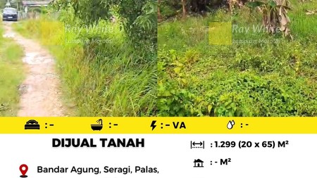 tanah murah bandar agung palas