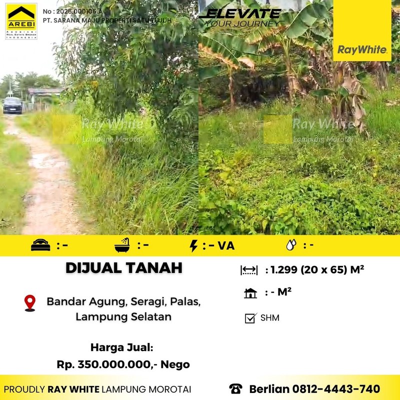 tanah murah bandar agung palas