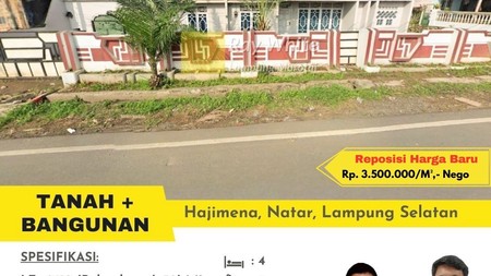 rumah murah hajimena natar