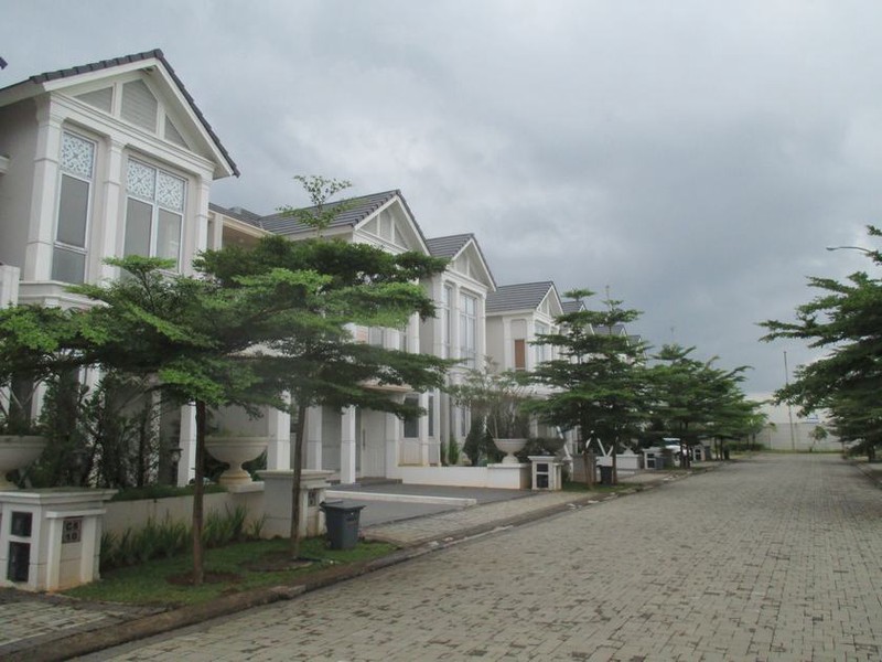 greenwich park cluster whitsand bsd city min. 1 tahun rumah siap huni murah strategis