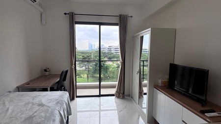 Sewa Apartemen Sky House BSD Kensington Lobby Full Furnished Dekat AEON Mall BSD