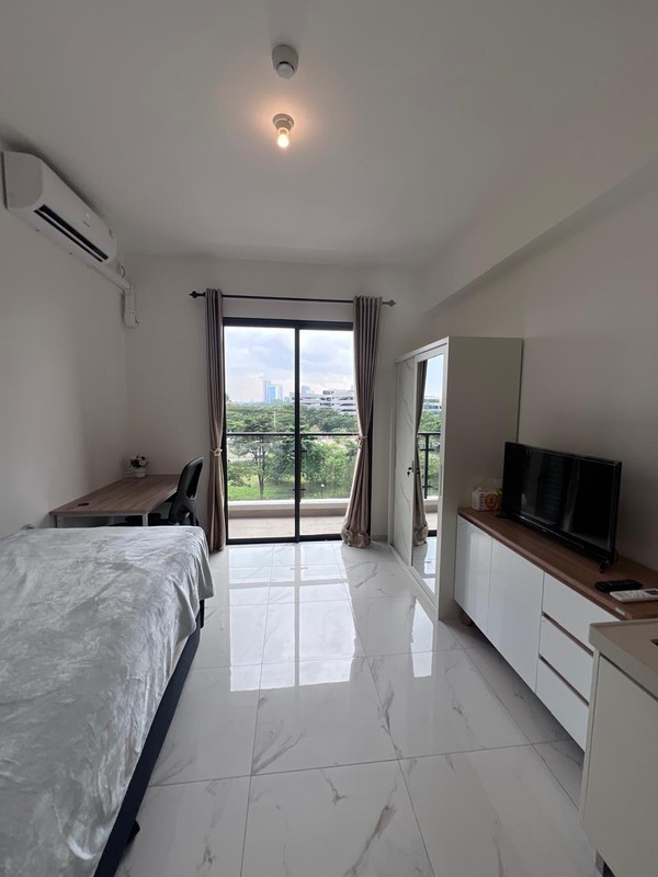 Sewa Apartemen Sky House BSD Kensington Lobby Full Furnished Dekat AEON Mall BSD