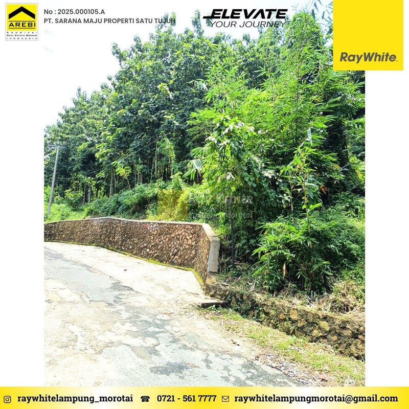 DI JUAL TANAH VIEW LAUT WAY GUBAK PANJANG BANDAR LAMPUNG DEKAT BUKIT ASLAN 