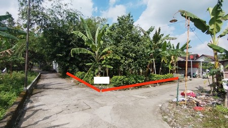 Dijual Tanah Pekarangan Lokasi Strategis di Tamantirto Kasihan Bantul