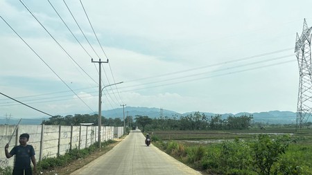Lahan Tanah Datar Luas 14 Ha Di Klapanunggal Bogor