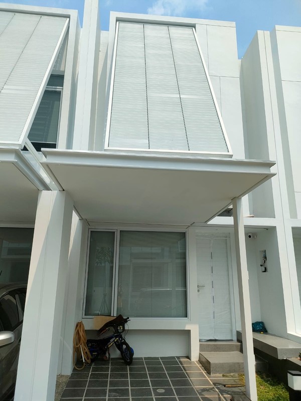Rent. Rumah minimalis modern Tabebuya cluster Inspirahaus, BSD City