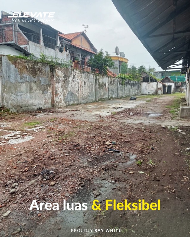 Gudang Disewakan Tengah Kota Surabaya dekat Area Komersial Aktif