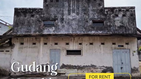 Gudang Disewakan Tengah Kota Surabaya dekat Area Komersial Aktif